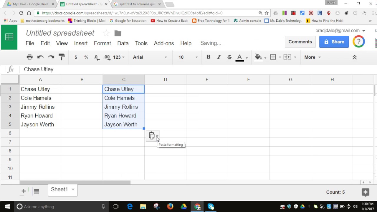 Text to Column Google Sheets: Mengubah Teks Menjadi Kolom